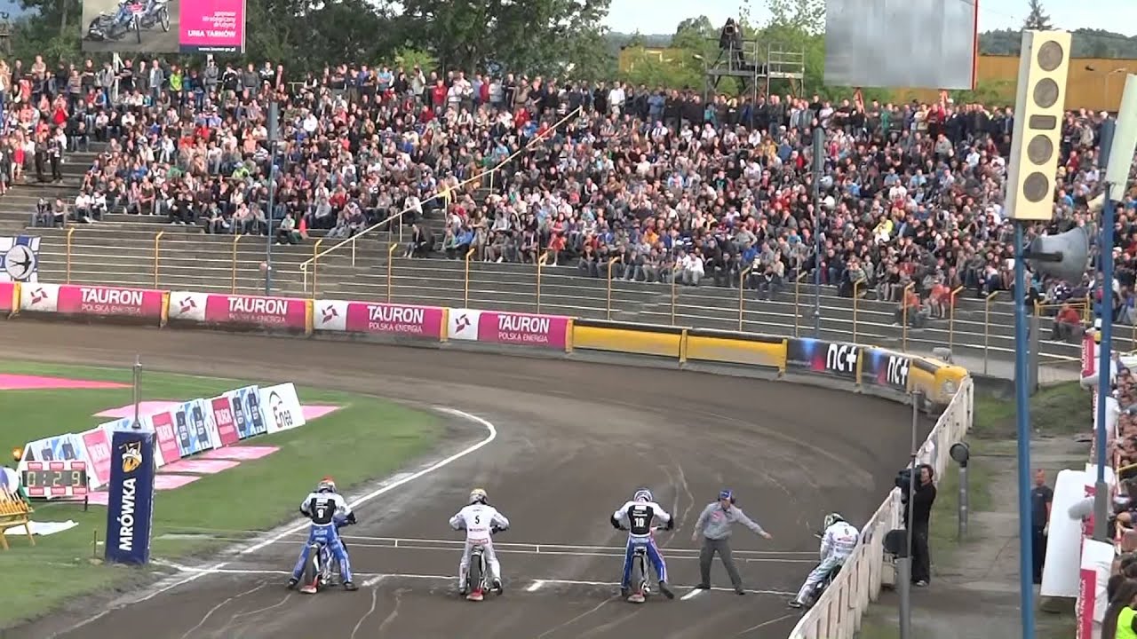 Unia Tarnów - Stelmet Falubaz Zielona Góra  58:32   2.06.13.  żużel skrót meczu hd