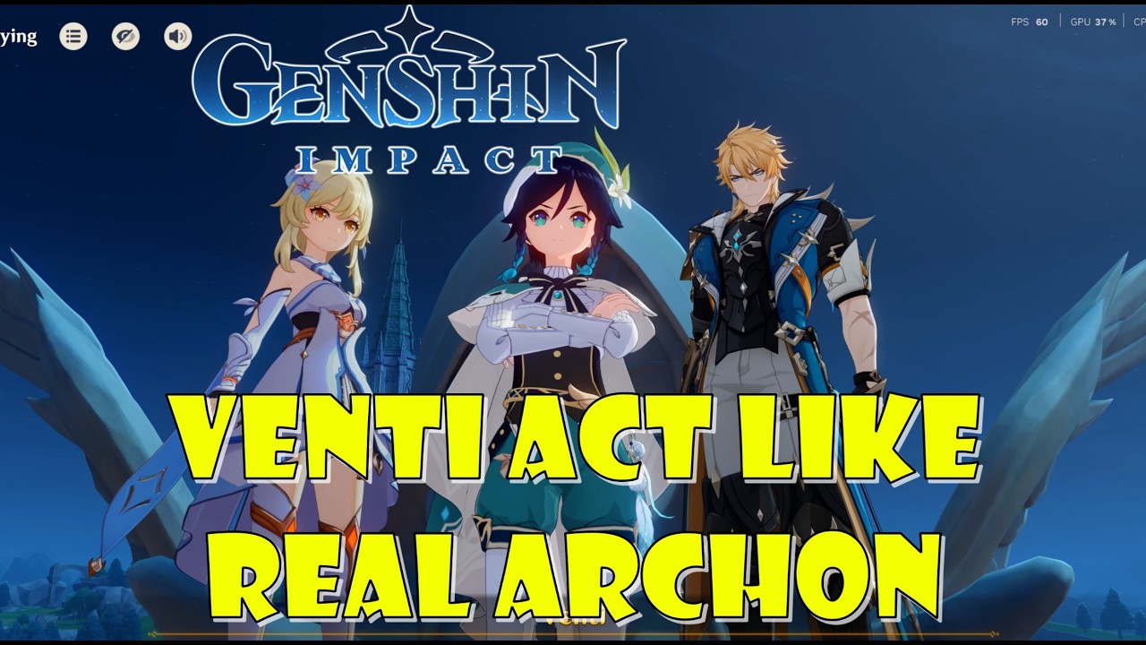 Venti act like real Archon for a moment, 6.4 Event - Genshin Impact