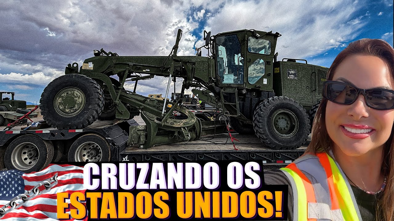 CRUZANDO OS ESTADOS UNIDOS COM UMA CARGA MILITAR