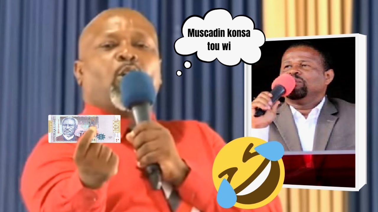 Pasteur marco kap trip sou muscadin🤣🤣🤣Problèm ki gen nan gason gro vant🤣🤣🤣2024 sa problèm pirèd🤣🤣🤣