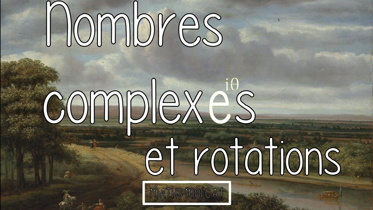 Un lien étonnant entre les nombres complexes et les rotations !