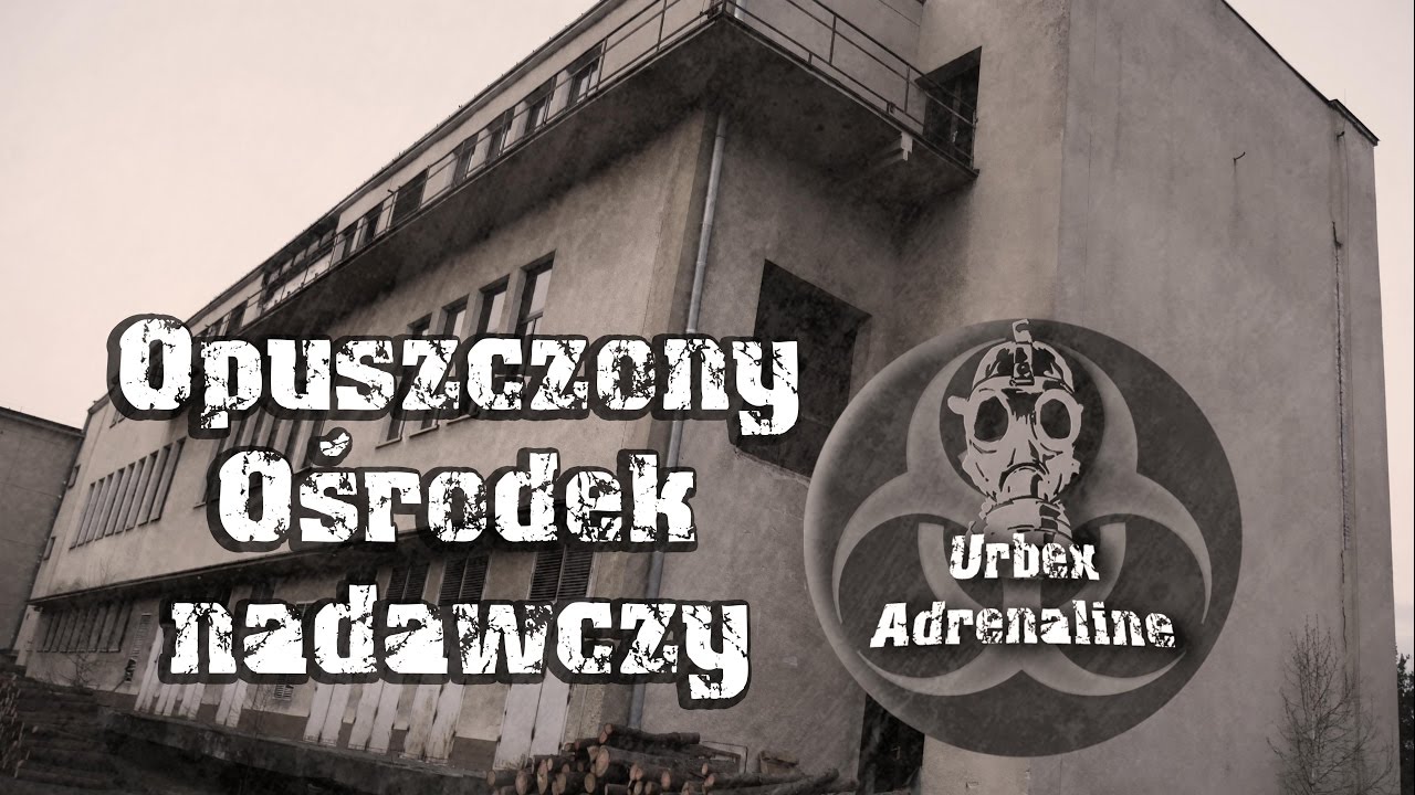 Opuszczony radiowy ośrodek nadawczy nocą - Urbex Adrenaline