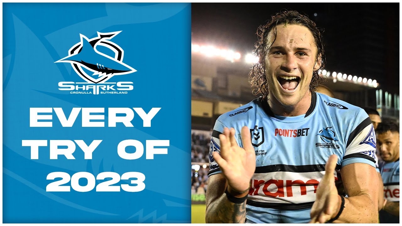 NRL Highlights | Every Cronulla-Sutherland Sharks try of the 2023 season | NRL