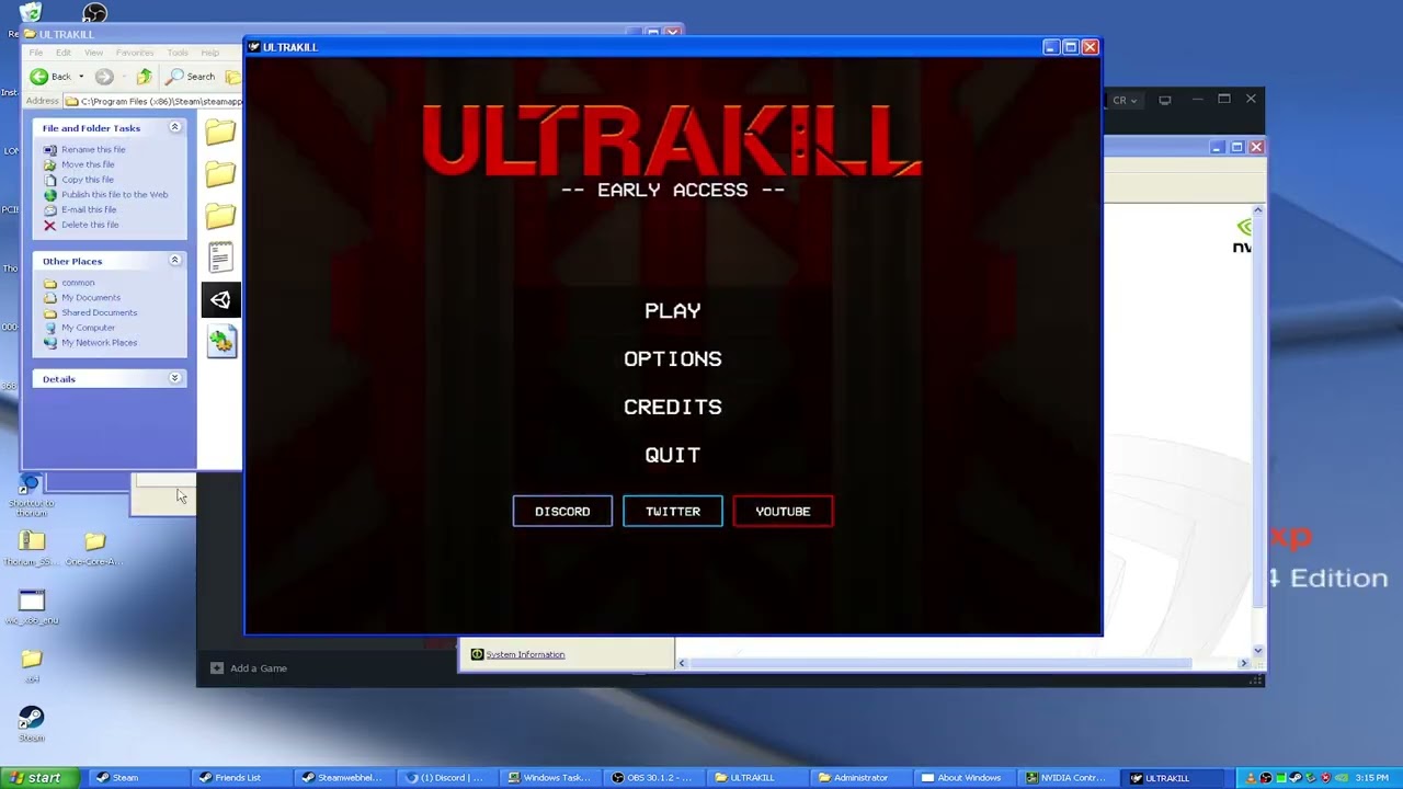 One-Core-API 4.0.0-rc3 | Running Steam, Games and Latest OBS on Windows XP x64