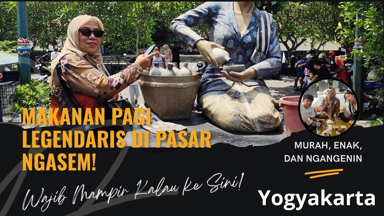 Kuliner ala Pasar  Ngasem - Yogyakarta