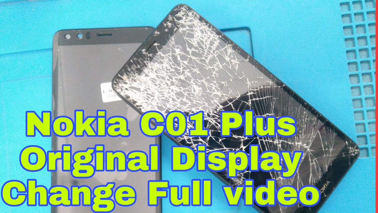 Nokia C01 Plus Original Display Change Full Video