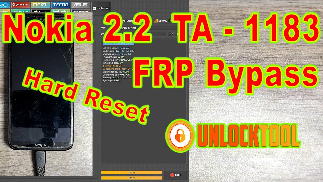 Nokia 2.2 TA - 1183 Hard Reset & FRP Bypass just one Click #android #nokia #frp #tech #technology