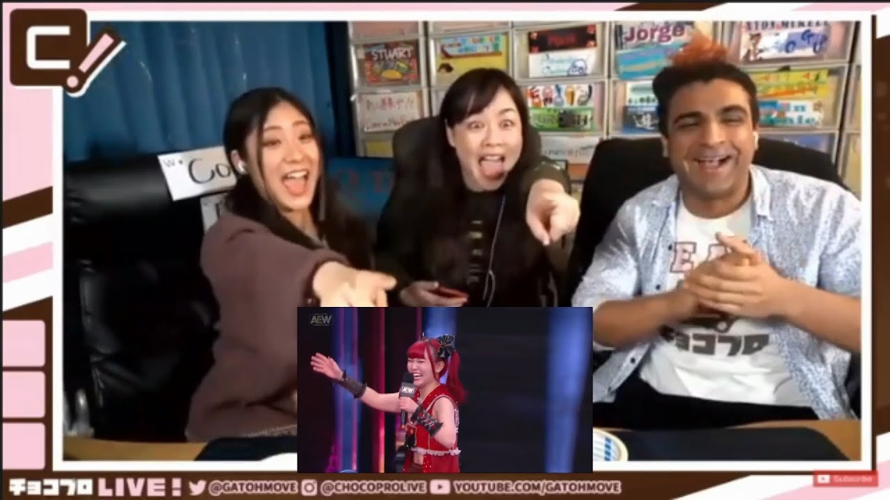 Choco Pro Wrestling - React to Maki Itoh Debut in AEW