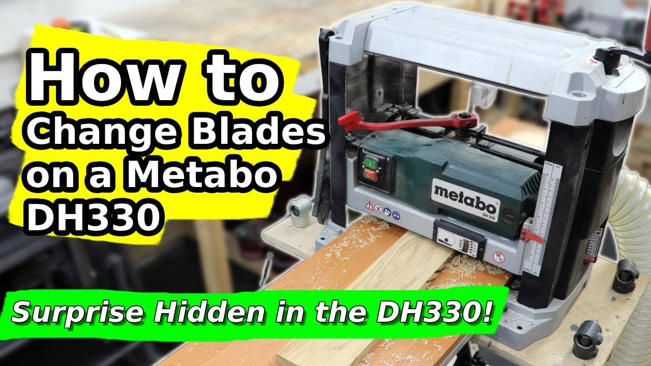 Metabo DH330 Blade Change Tutorial – Simple Fix with a Bonus Inside!