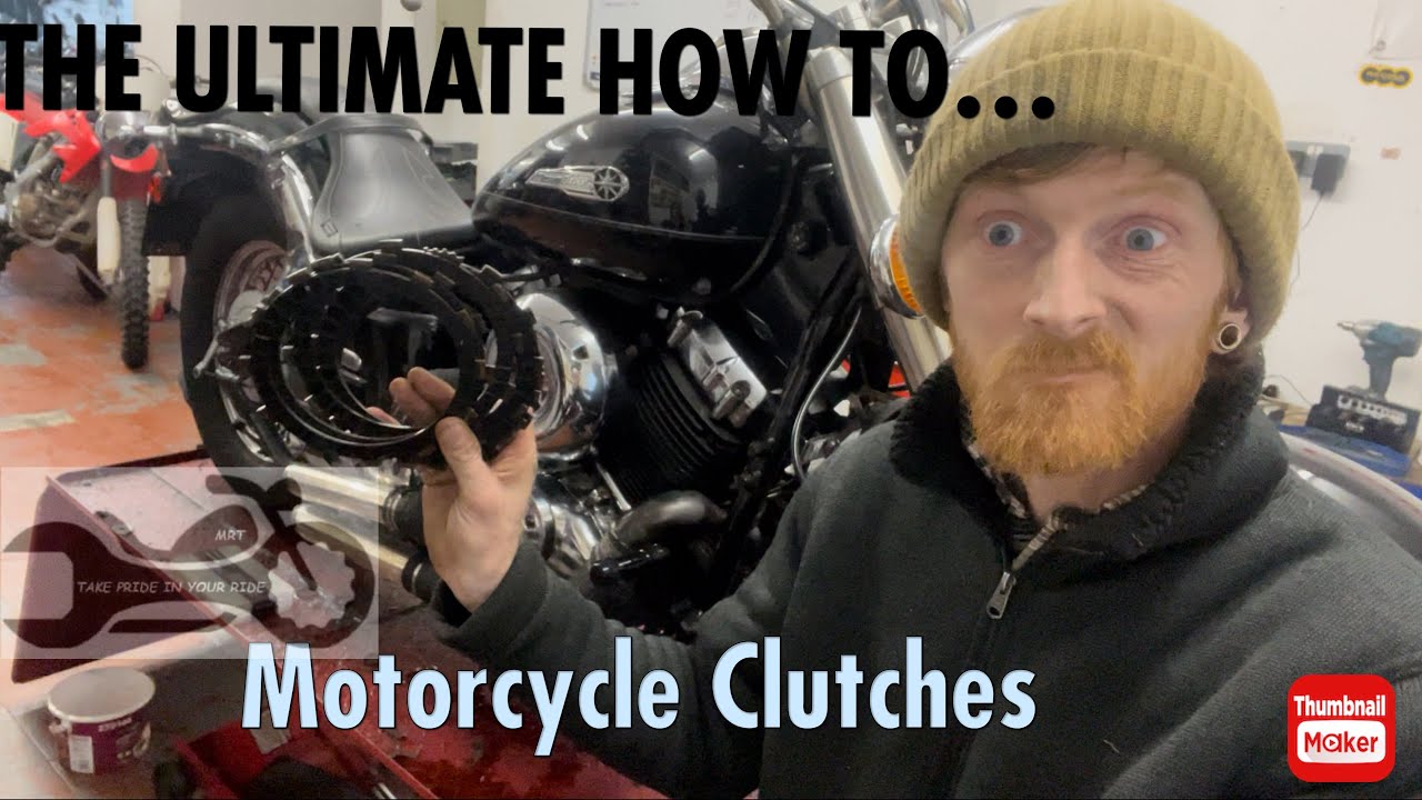 How to change a motorcycle clutch! Yamaha xvs 650
