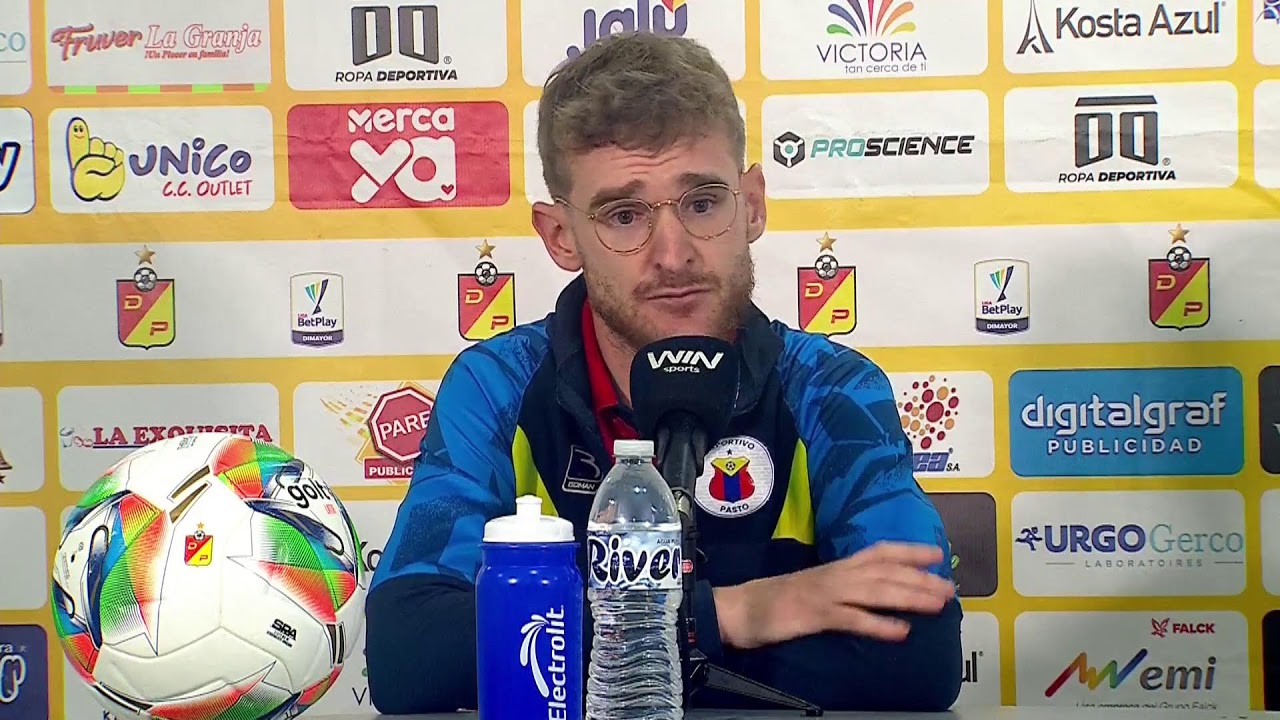 Rueda de prensa de Pasto tras su partido con Pereira
