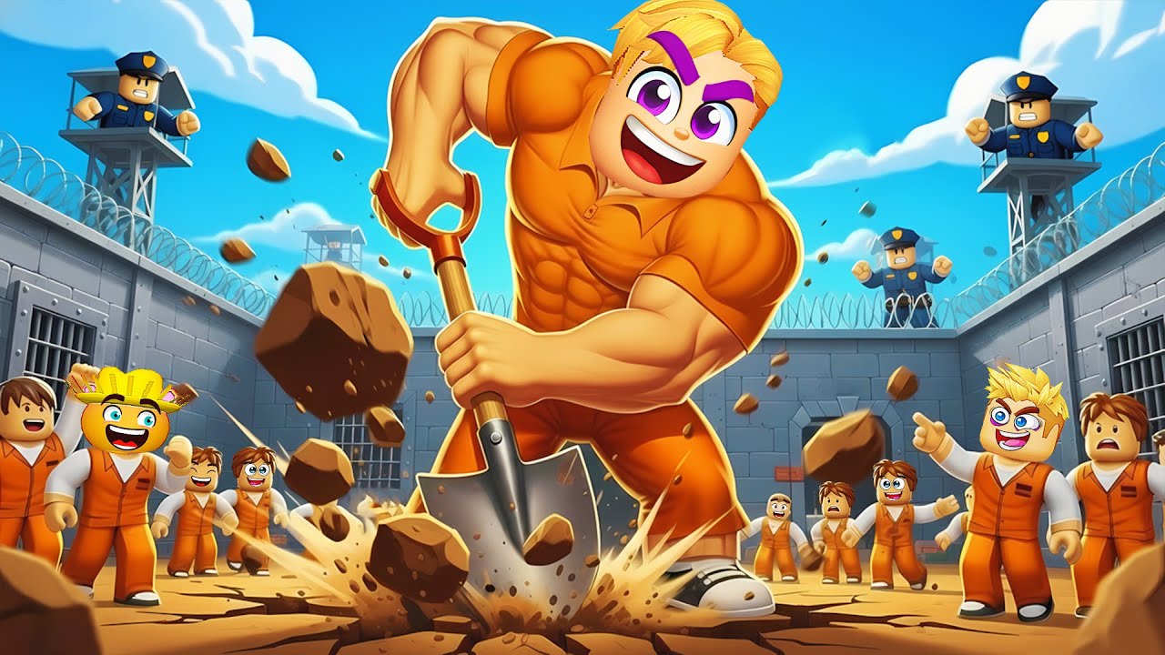 100 مسجون ولكن ❌ ( مين الأقوي ويهرب من السجن 💪🏼 ) جامد 🔥 !!