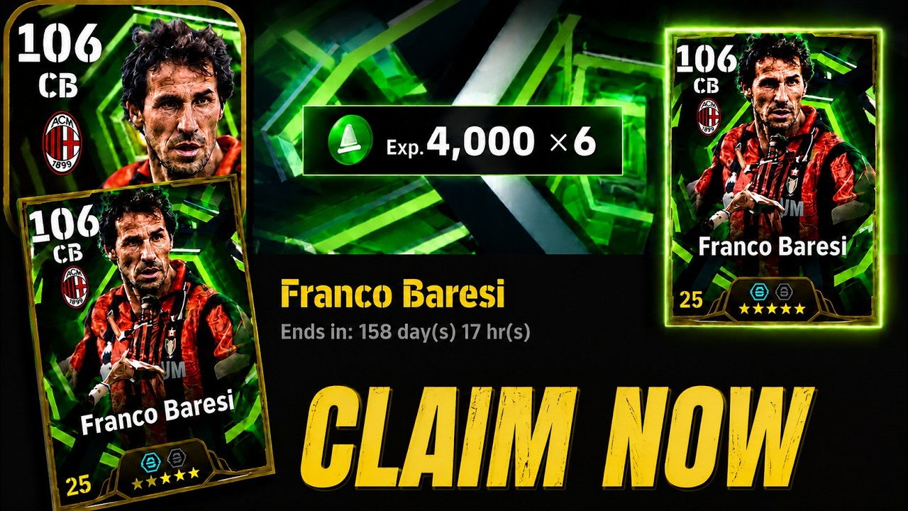 Franco Baresi Tribute ❤️ Will We Get a FREE Epic? | eFootball&trade; 2026