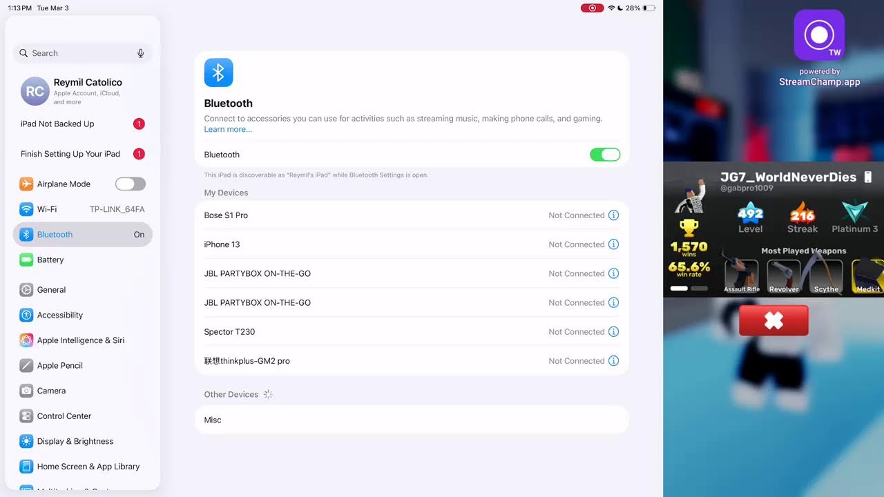 Live stream