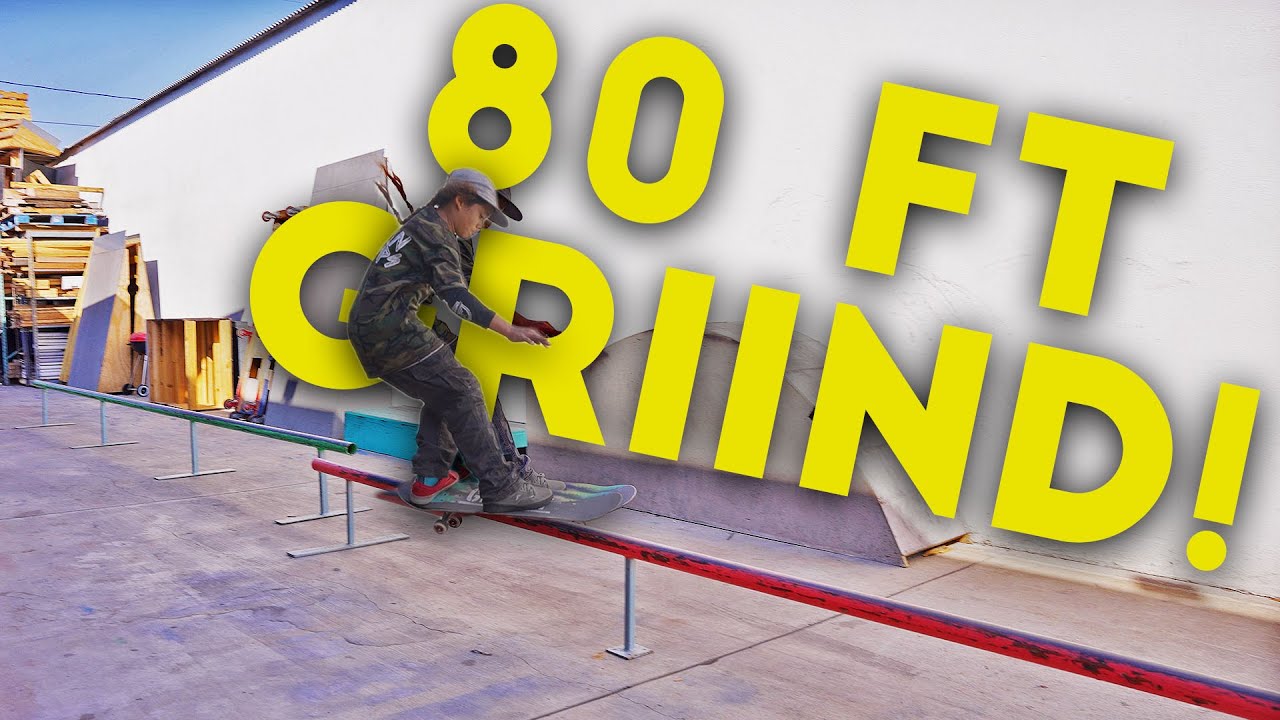 Джулиан Альярди - 80-футовый гринд!!