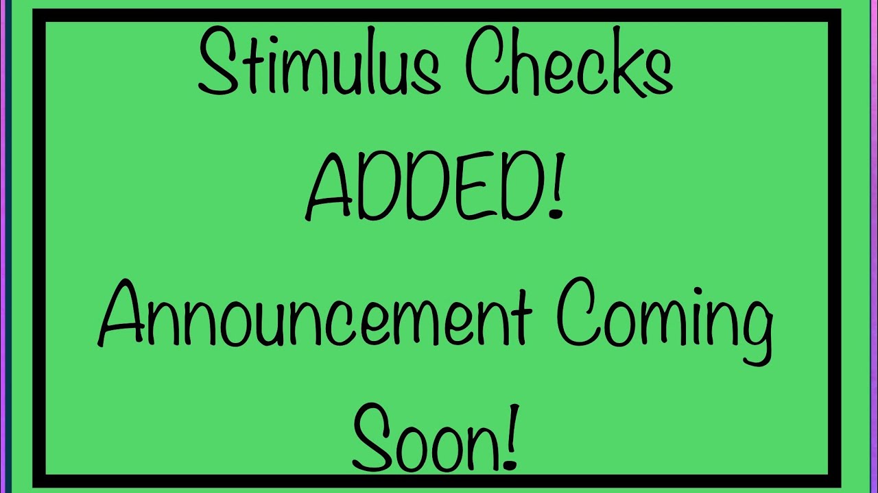 Stimulus Checks Added! Announcement Coming Soon! SSDI, SSI, Social Security &ndash; Wednesday, December 16