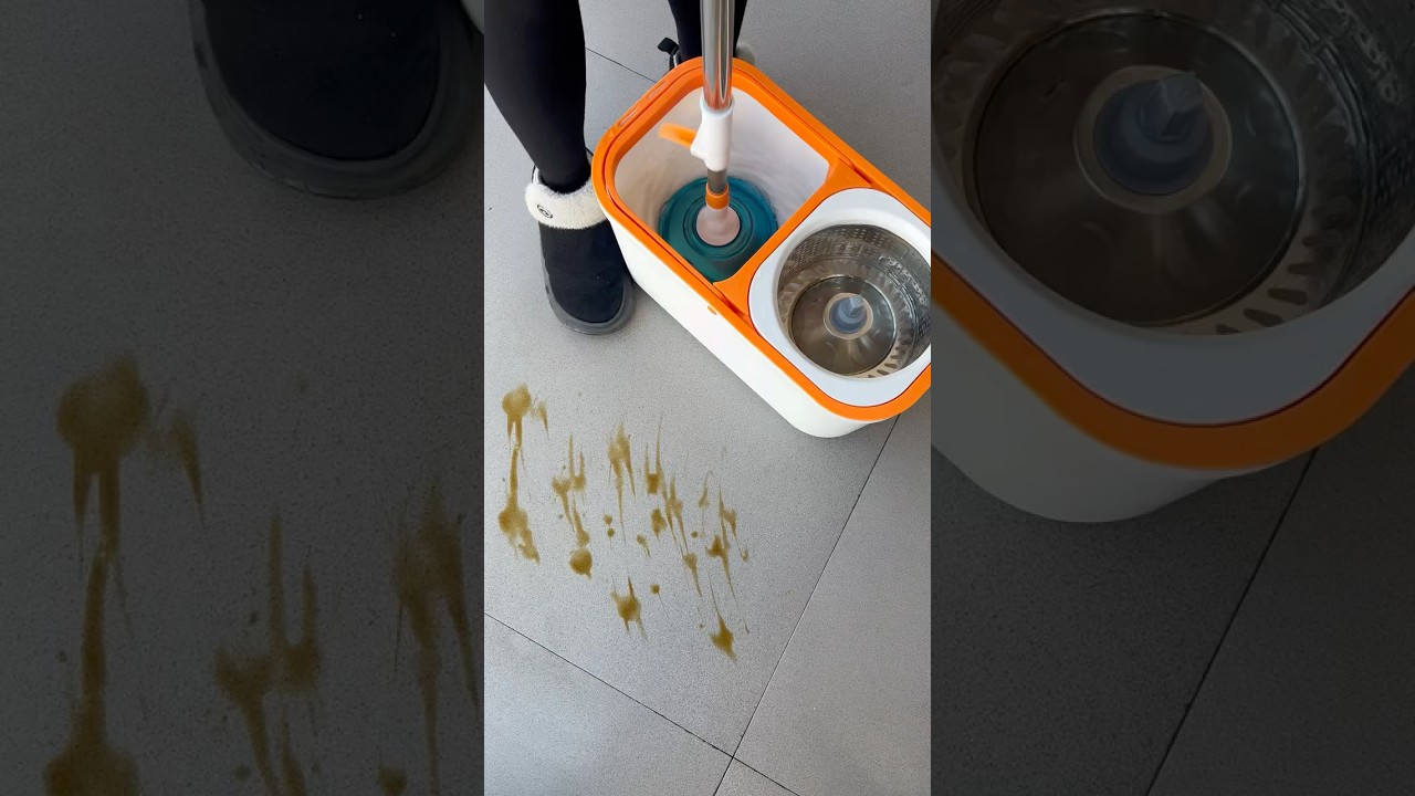 Rotating mop#cleaning #mop #cleaningtools #amazon #shorts