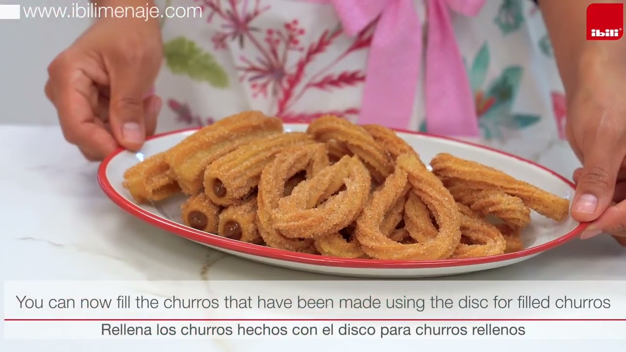 Presse à churros et biscuits Ibili