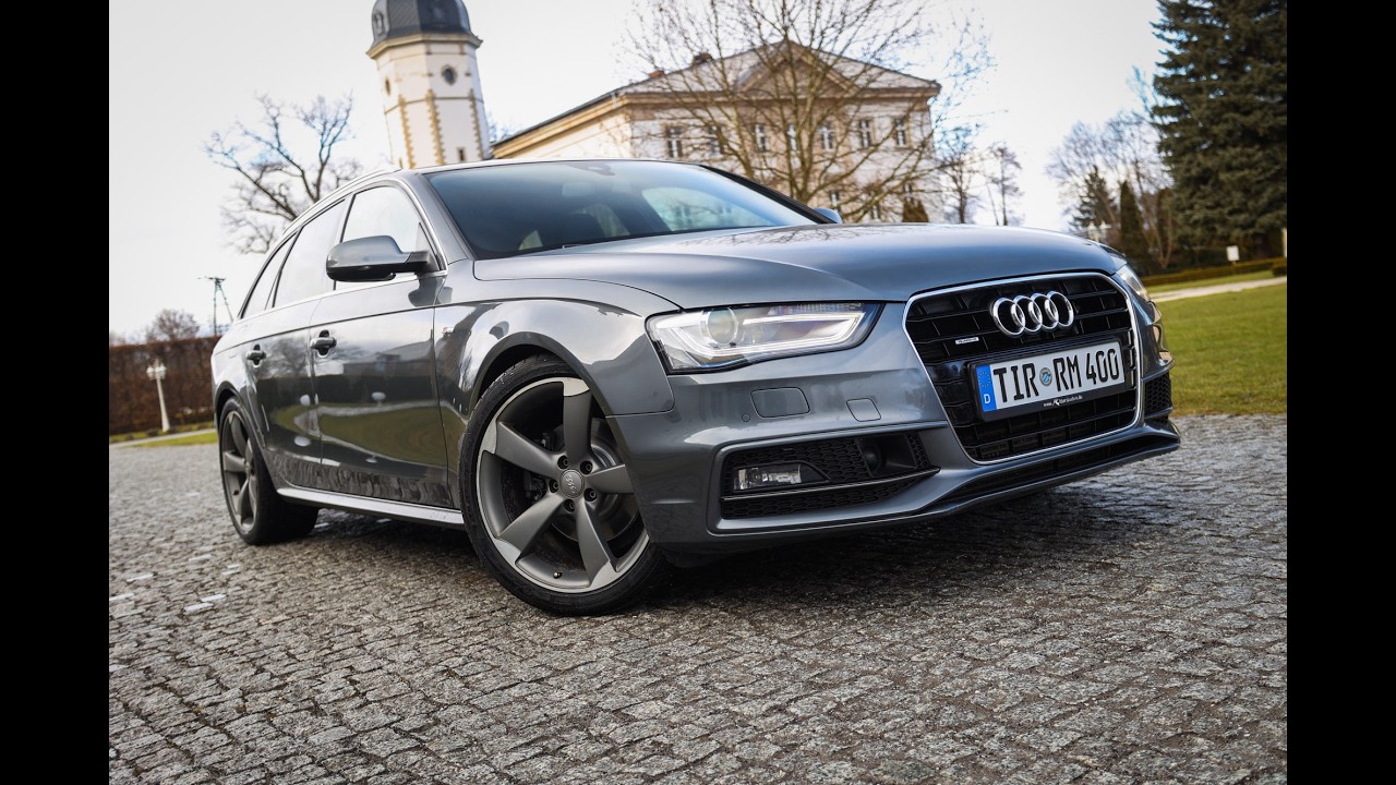AUDI A4 B8 Daytona Grau #Distronic #Rotor #quattro #S-Tronic