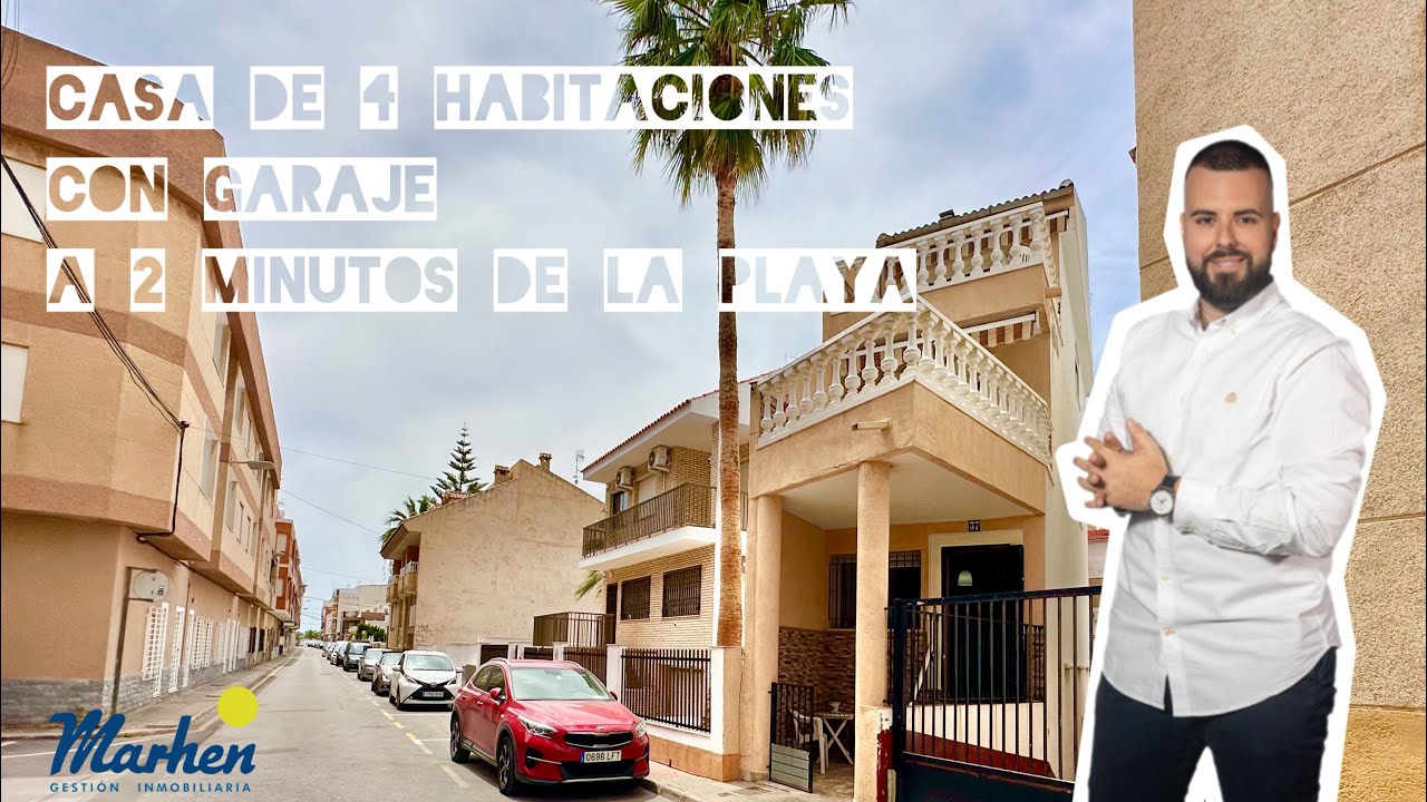 Casa junto a la playa en venta en Lo Pagán, San Pedro del Pinatar