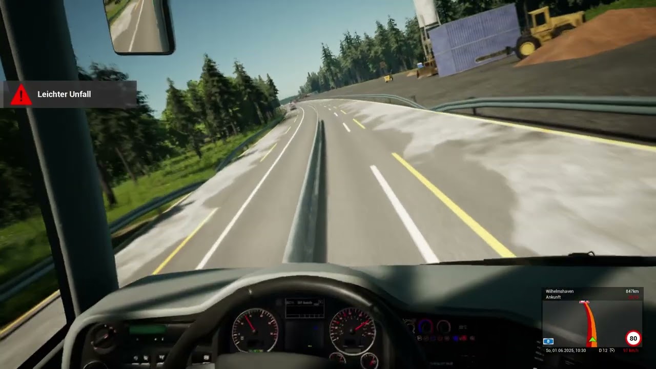 Malto 4.1 spielt Fernbus Simulator und fährt von München nach Wilhelmshaven