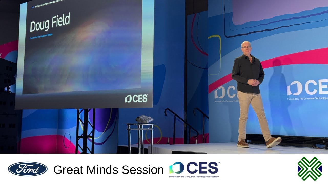 Ford 'Great Minds' session at CES