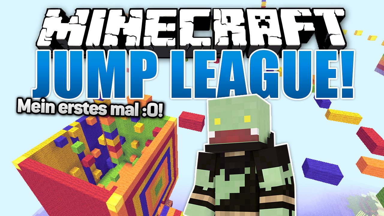 Meine erste Aufnahme! JUMP LEAGUE - Minecraft | ungespielt