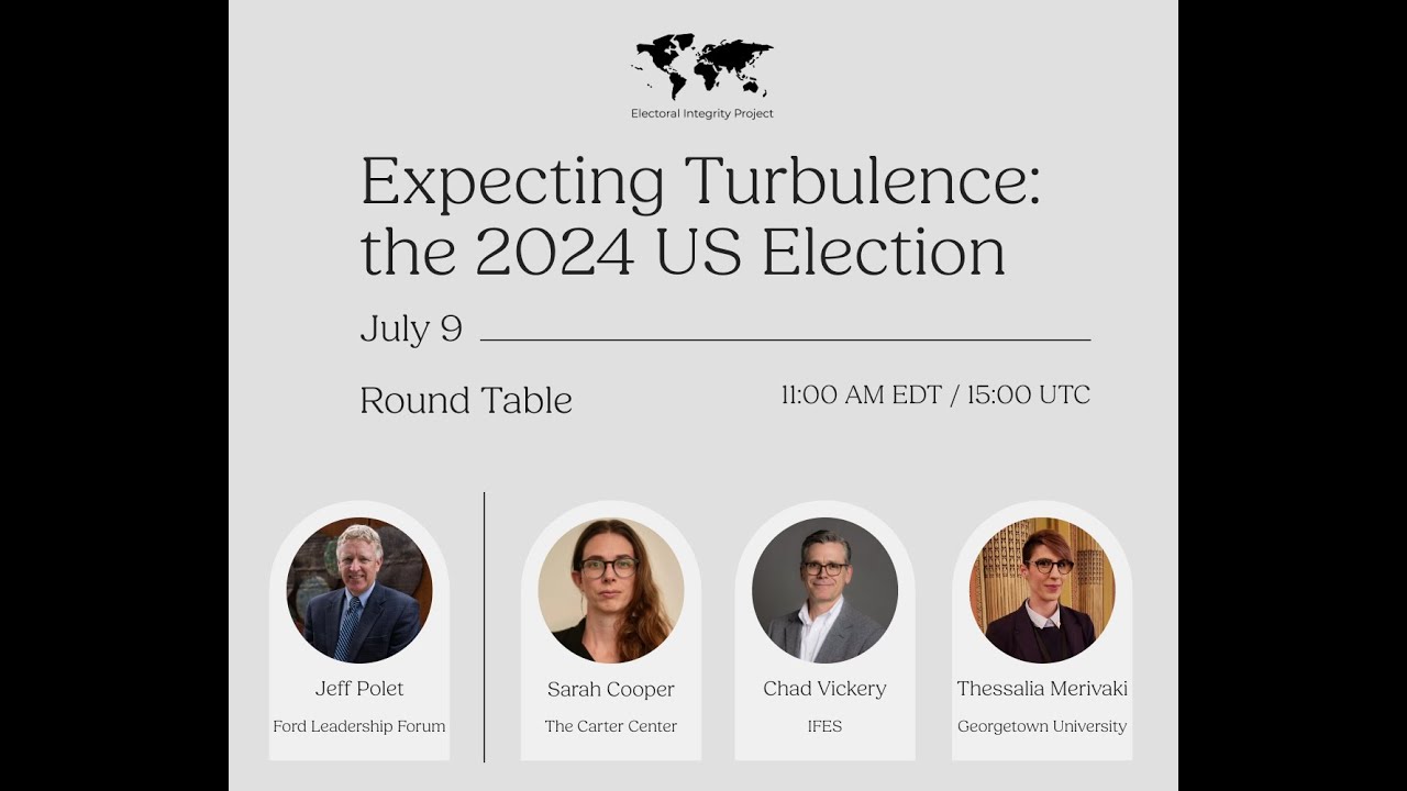 Expecting Turbulence: the 2024 US Election (EIP 2025 Round Table 1)