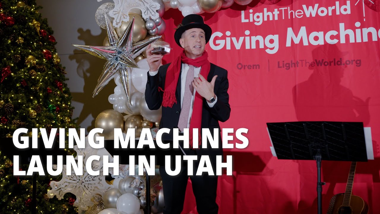 Giving Machines Launch in Utah