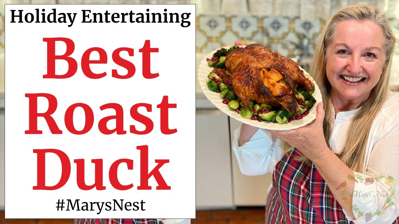 Best Roast Duck Recipe - How to Cook a Duck with an Orange Marmalade Glaze