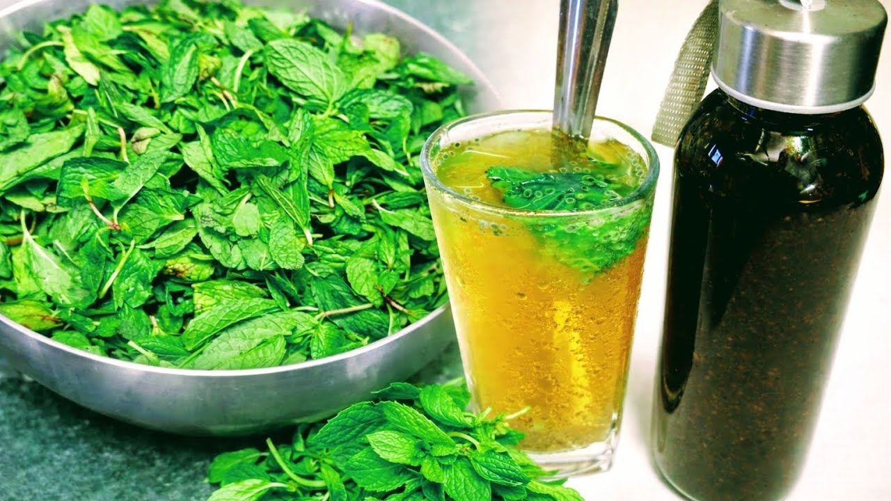 Storable Pudine Ka Sharbat | Garmiyon Ka Fresh Mint Sharbat | By ZAIKA Junction 🌿🥤