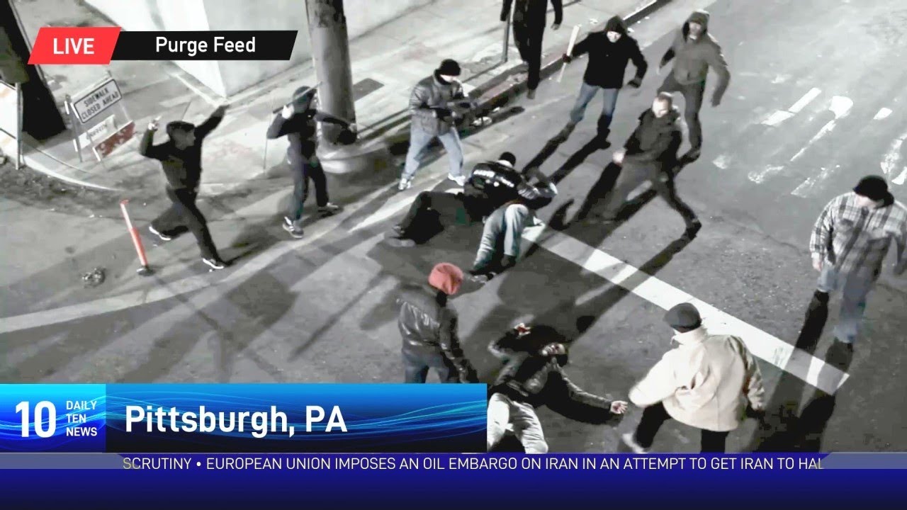 2023 Purge News Footage | Purge Feed [HD]