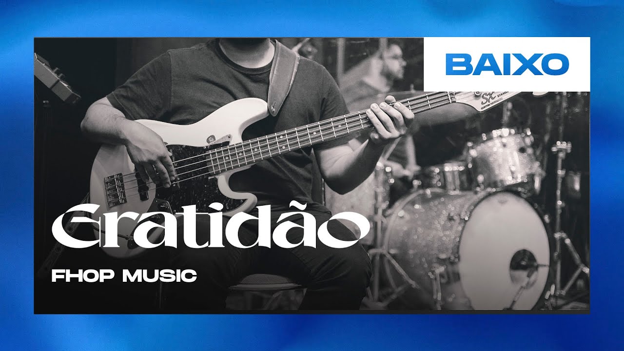 GRATIDÃO | BAIXO | Tutorial Oficial | | fhop music