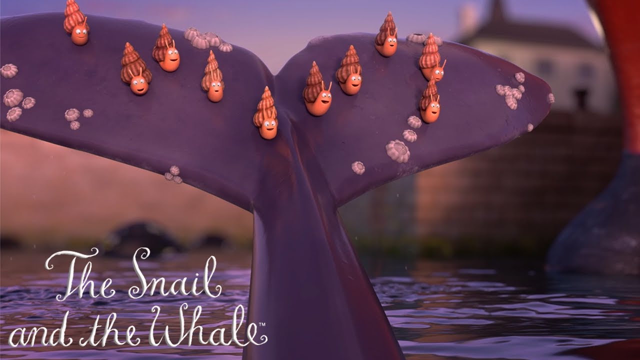 All of the Snails Set Sail on the Whale! @GruffaloWorld: Snail and the Whale