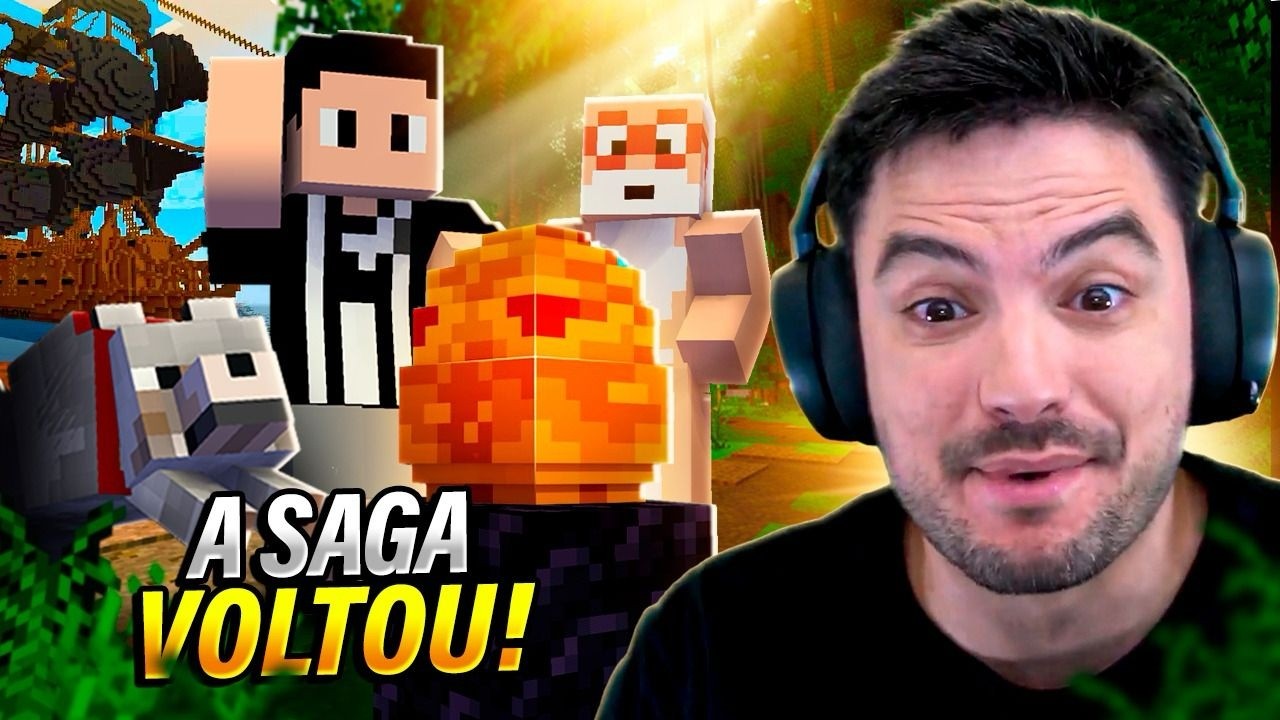 SAGA VOLTOU - OVO DE DRAGÃO NO MINECRAFT #3.33