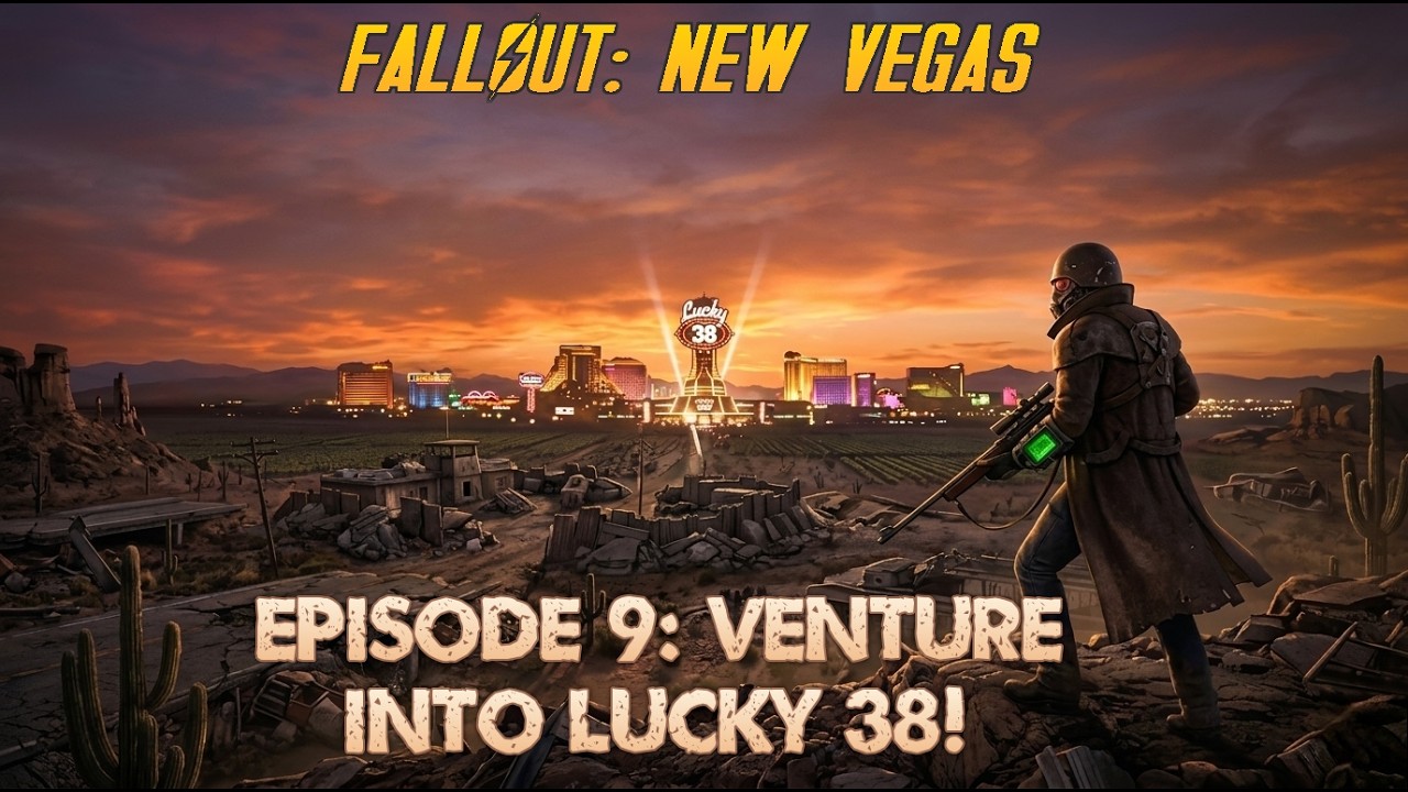 Venturing into Vault 38! | Blind Playthrough F:NV Episode 9