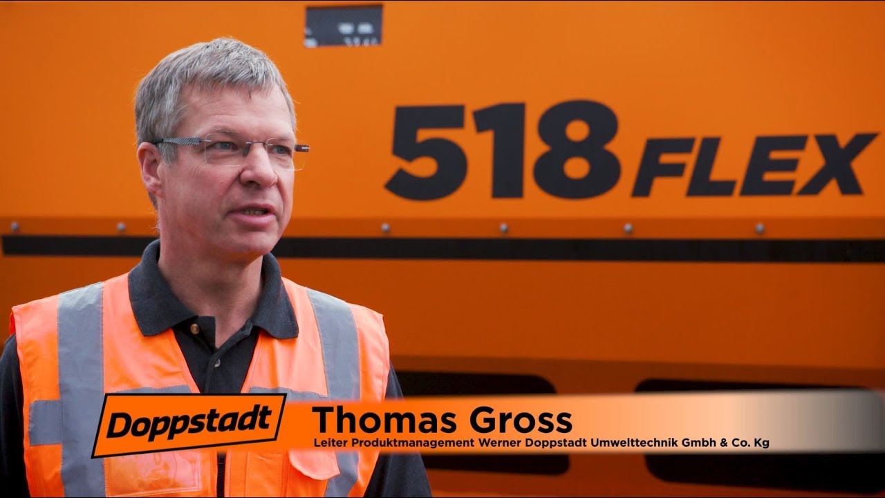 Doppstadt 518 FLEX Trommelsiebmaschine - Produkt Video 2018