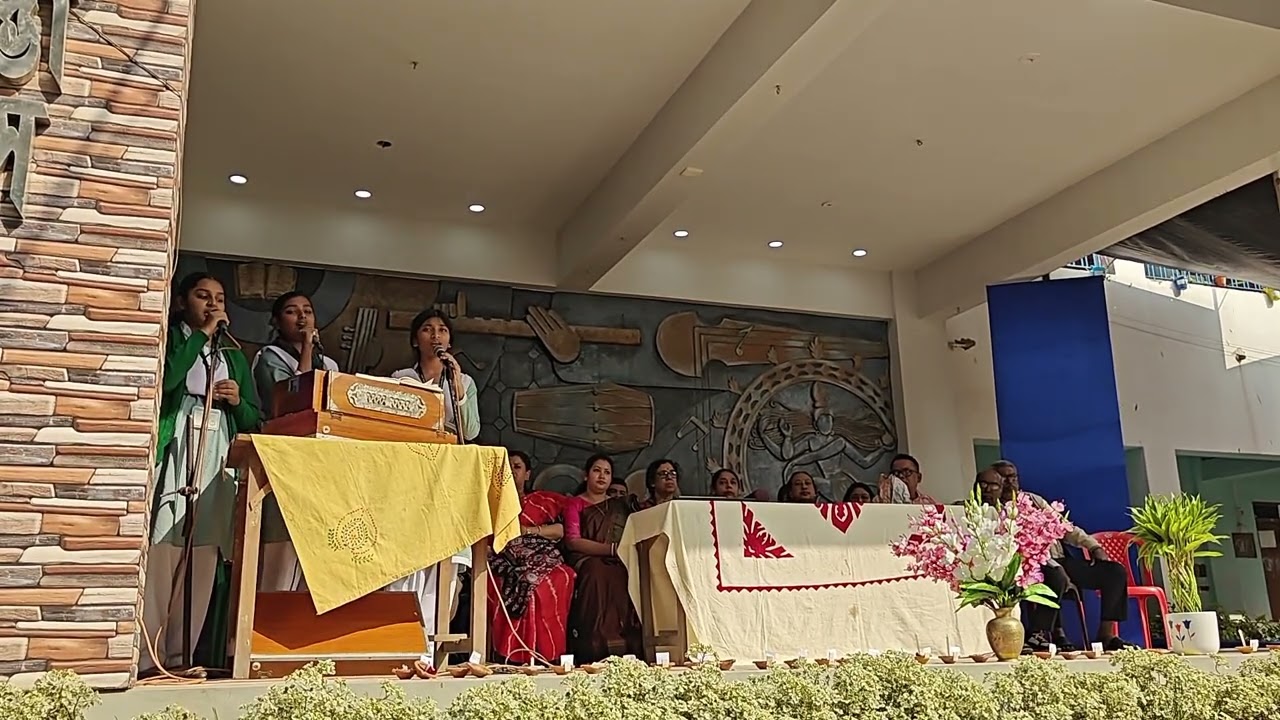 The fourth song by the students