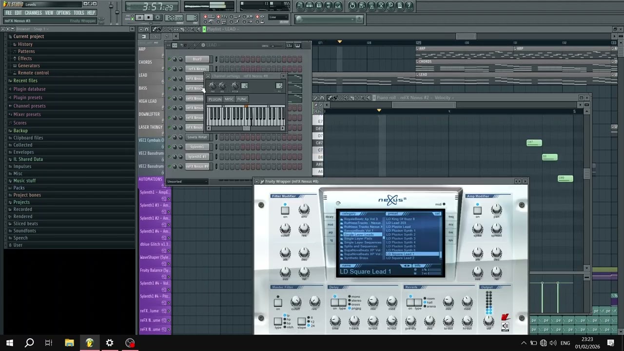 Levels (1st attempt)