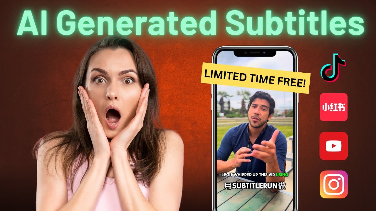How to Add bilingual AI Subtitles & Captions to Any Video for Free (TikTok-Style!)