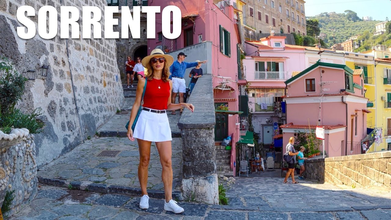 🇮🇹 SORRENTO Italy ❤️ Scenic Walk Marina Grande To Piazza Tasso