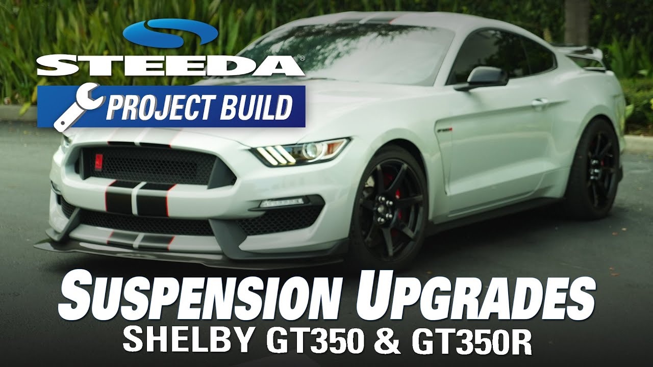 Steeda GT350 & GT350R Suspension Builds, Father & Son Shelbys
