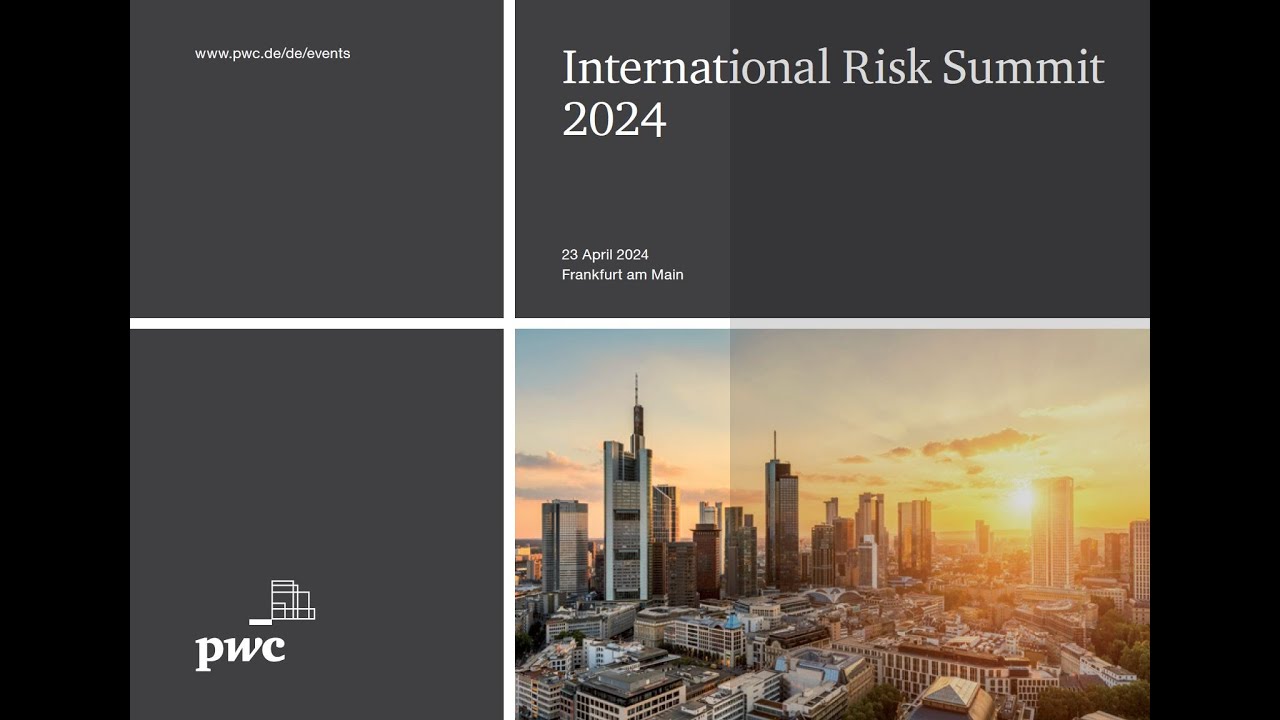 Invitation to the international PwC Risk Summit 2024 on April 23rd, 2024