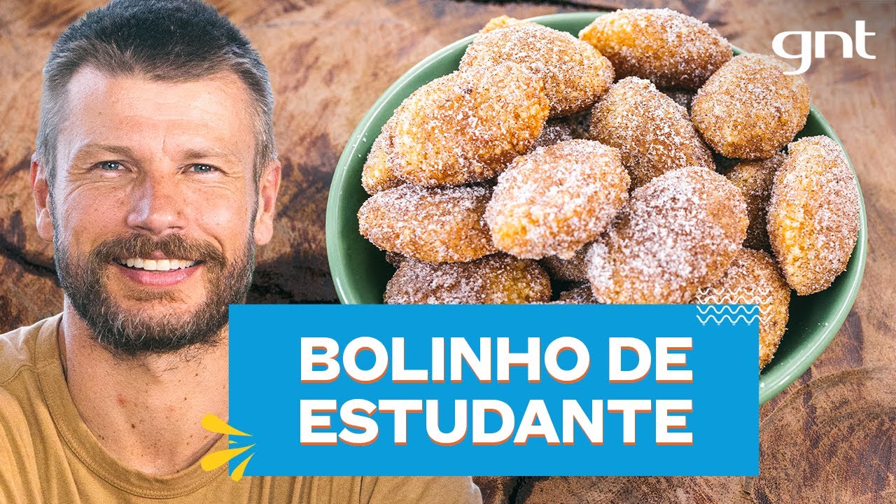 BOLINHO DE ESTUDANTE: doce com tapioca, coco e doce de leite | Rodrigo Hilbert | Tempero de Família