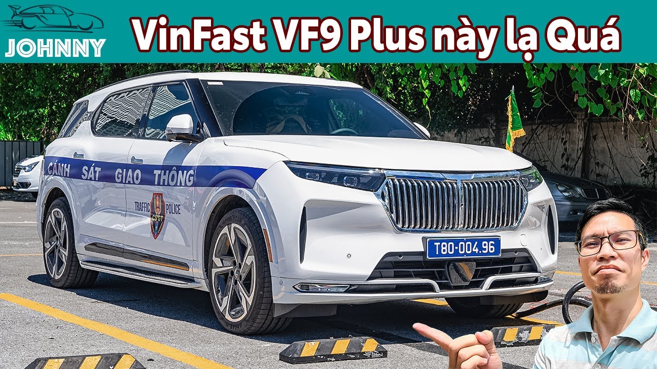 Cận cảnh 10 xe VinFast VF9 Đặc Biệt dành cho Bộ Công An chuẩn bị Concert Quốc Gia A80