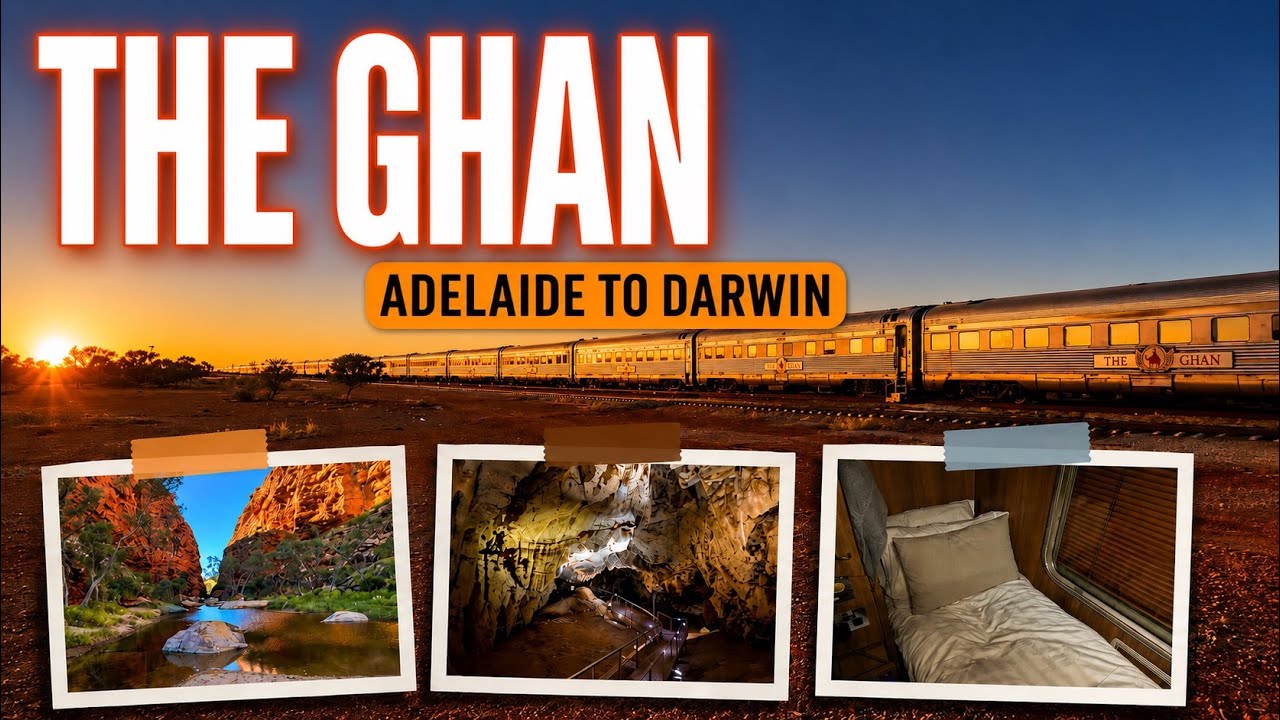Adelaide to Darwin on The Ghan in Gold Single