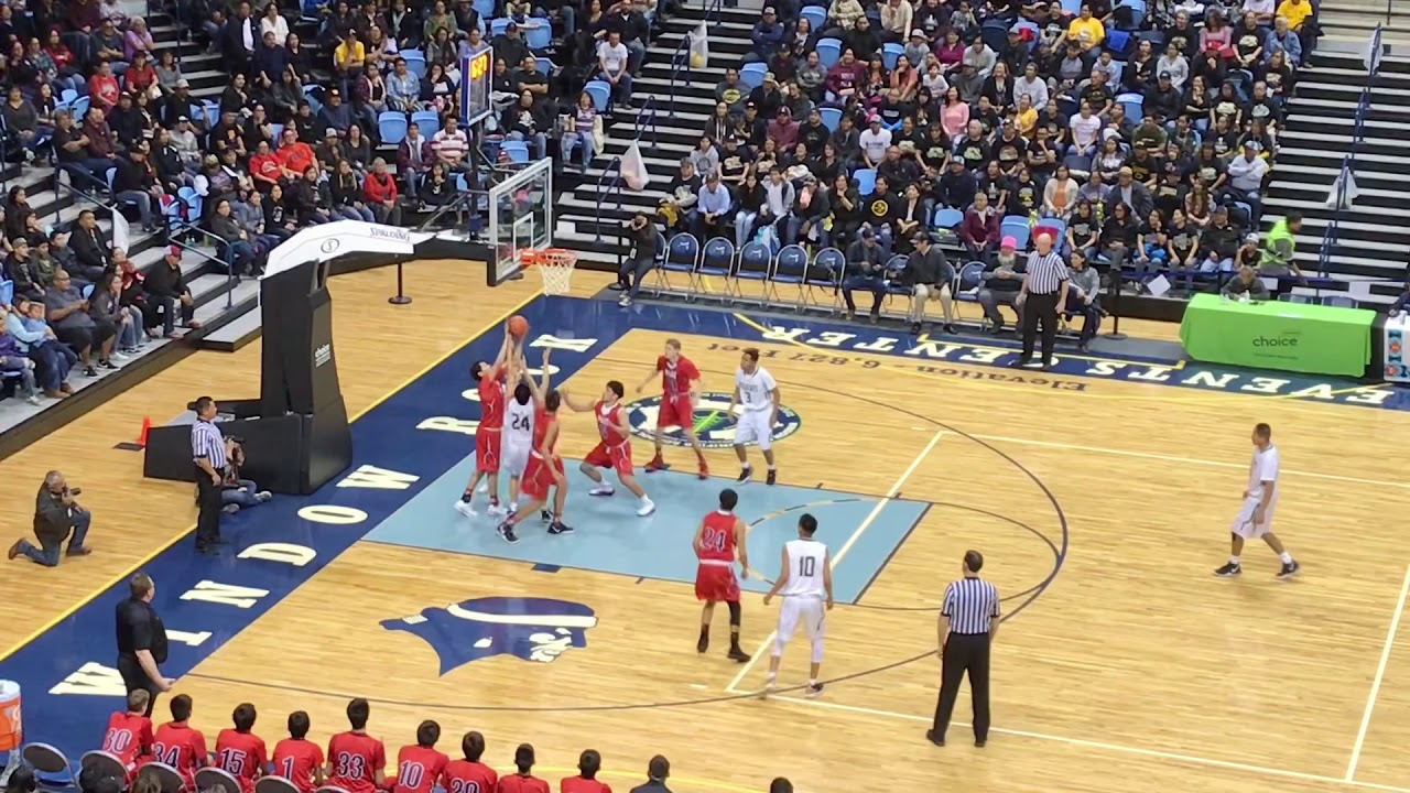 2019 3A North Regionals Boys Championship Game Chinle Wildcats vs Page SandDevils