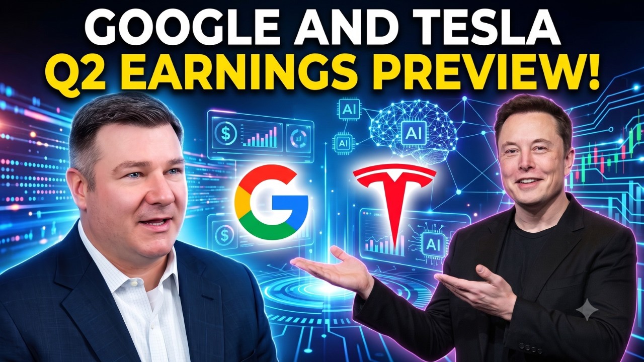 Google and Tesla Q2 Earnings Preview