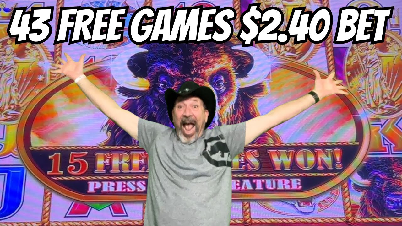 🦏 43 Free Games On A $2.40 BET GOT EM!! #2023 #4k