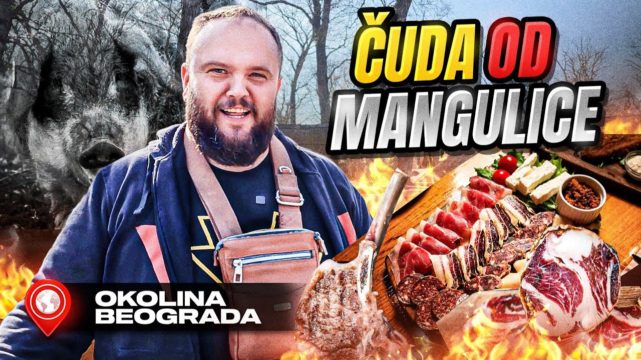 TOMAHAWK NA ŽARU i ĆEVAPI od OVČETINE !!! Restoran Bojčinska Koleba